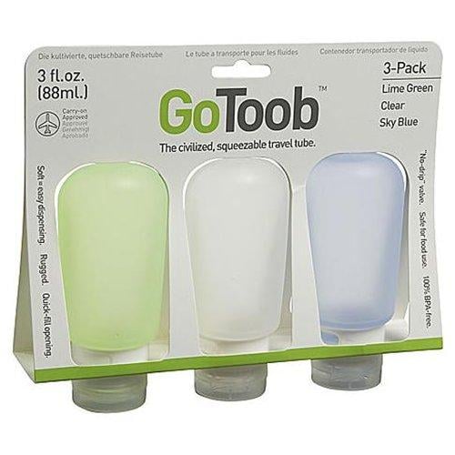 Hg0187 Gotoob In 3-pack In Large (3oz) In Clear/green/blue