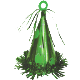 Mayflower 2166 Party Hat Weights Green