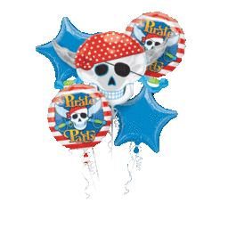 Pirate Party Balloon Bouquet