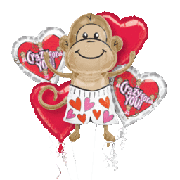 Mayflower 27488 Love Monkey Balloon Bouquet