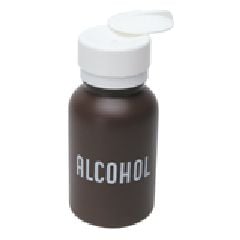 35601 Lasting-touch - Brown Round 8 Oz - Imprinted Alcohol
