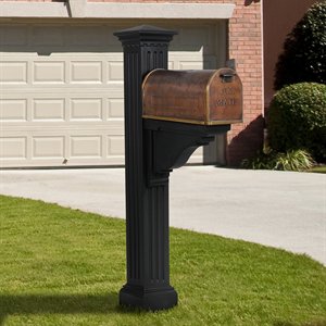 5852B Manchester Mail Post - Black
