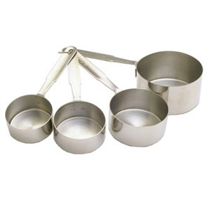 Stainless Steel Heavy Duty Measuring Cup Set