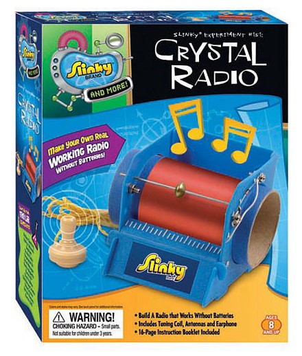 Poof Slinky 02012 Crystal Radio Kit