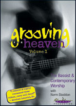 Alfred 6832444 Grooving for Heaven Volume 1 The Bassist amp; Contemporary Worship  Music Book