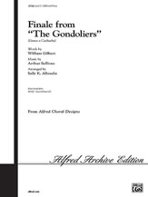 Alfred 0020166 Finale from The Gondoliers  Music Book