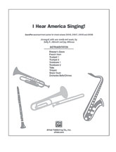 Alfred 0024051 I Hear America Singing  Music Book