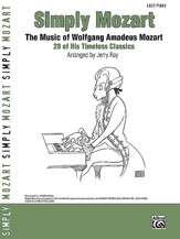 Alfred 0026486 Simply Mozart  Music Book