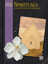 Alfred 0030045 Pure amp; Simple Spirituals  Music Book
