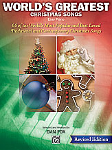 Alfred 0031398 World s Greatest Christmas Songs Revised  Music Book