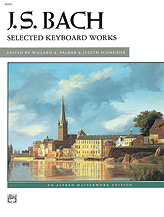 Alfred 004840C Selected Keyboard Works  Music Book
