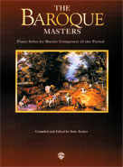 Alfred 00EL96114 Piano Masters Series The Baroque Masters  Music Book