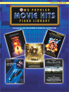 Alfred 00ELM04003 Popular Piano Library Movie Hits Level 4  Music Book