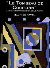 Alfred 0629806X Le Tombeau de Couperin and Other Works  Music Book