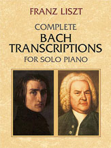Alfred 06426610 Complete Bach Transcriptions for Solo Piano  Music Book