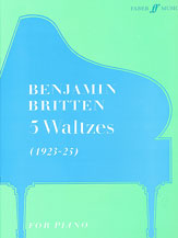 Alfred 120571500749 5 Waltzes  Music Book