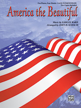 Alfred 00PA01148A America the Beautiful  Music Book
