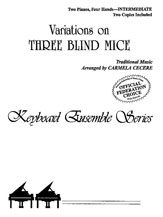 Alfred 00PA02518 Variations on Three Blind Mice  Music Book