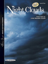 Alfred 000802 Night Clouds  Music Book