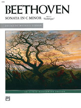 Alfred 006352 Sonata in C Minor Op. 13 Pathtique  Music Book