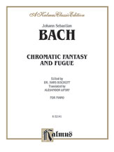 Alfred 00K02141 Chromatic Fantasy and Fugue  Music Book