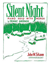 Alfred 00PA00764 Silent Night  Music Book