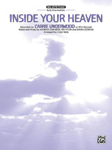 Alfred 0024462 Inside Your Heaven  Music Book