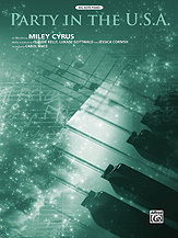 Alfred 0035154 Party in the U.S.A.  Music Book