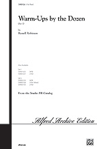 Alfred 00SVM01026 WarmUps by the Dozen Set 1  Music Book
