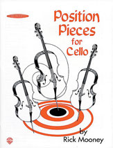 Alfred 000762 Position Pieces for Cello  Music Book