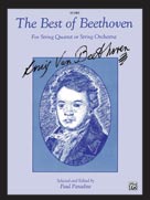 Alfred 00EL03588 The Best of Beethoven  Music Book