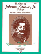 Alfred 00EL03704 The Best of Johann Strauss Jr. Waltzes  Music Book
