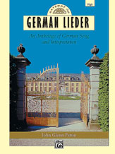 Alfred 0017611 Gateway to German Lieder  Music Book
