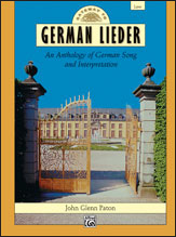 Alfred 0017617 Gateway to German Lieder  Music Book