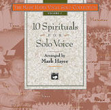 Alfred 0018022 The Mark Hayes Vocal Solo Collection 10 Spirituals for Solo Voice  Music Book