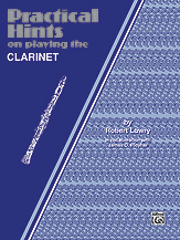 Alfred 00EL02701 Practical Hints on Playing the BFlat Clarinet  Music Book