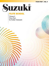 Alfred 000694 Suzuki Flute School Piano Acc. Volume 9  Music Book