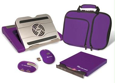 Pc Treasures 19175 Ultimate Netbook Accessory Kit Purple