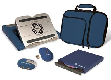Pc Treasures 19176 Ultimate Netbook Accessory Kit Navy Blue