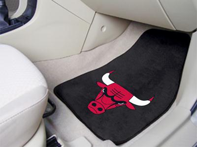 Fanmats 09225 Nba Chicago Bulls 2 Piece Front Car Mats