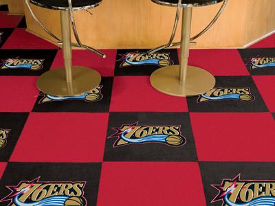 Fanmats 09376 Nba Philadelphia 76Ers Carpet Tiles