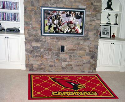 Fanmats 06556 Nfl - Arizona Cardinals 4 X 6 Rug