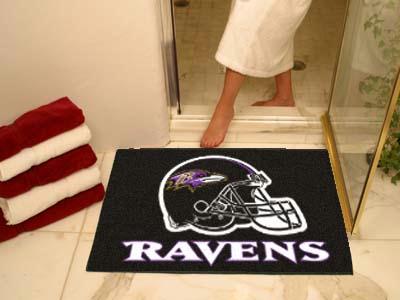 Fanmats 05673 Nfl Baltimore Ravens AllStar Rug