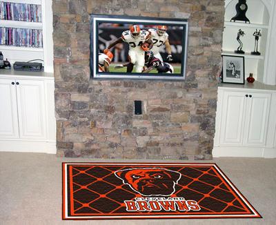 Fanmats 06570 Nfl Cleveland Browns 5 X 8 Rug