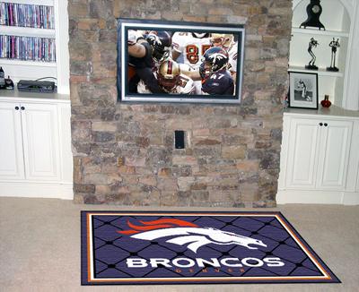 Fanmats 06572 Nfl Denver Broncos 5 X 8 Rug