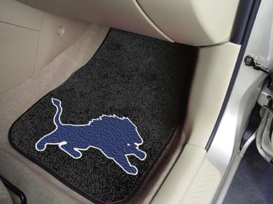Fanmats 05740 Nfl Detroit Lions 2 Piece Front Car Mats