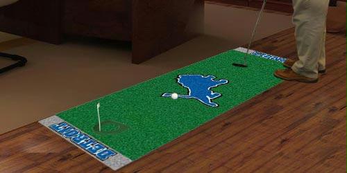 Fanmats 09011 Nfl Detroit Lions Golf Putting Green Mat