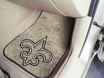 Fanmats 05768 Nfl New Orleans Saints 2 Piece Front Car Mats