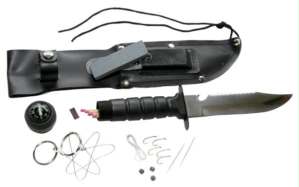 Survival Knife Kit With Sheath
