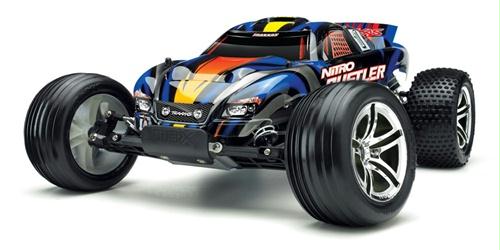 Traxxas Nitro Rustler Rtr with 2.4Ghz Radio TRA4407